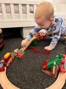 BRIO 33984 - Togbane, Bondegårdssæt - 30 dele - Fra 3 år.