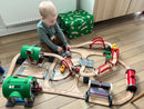 BRIO 33052 - Togbane Deluxe - 87 dele - Fra 3 år
