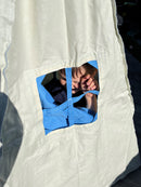 BS Toys Indianer Tipi - Blå/Hvid - Fra 3-5 år.