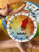 Gulvpuslespil fra Beleduc - De 4 Årstider - 49 brikker.