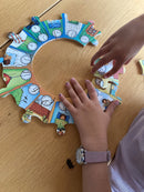 Gulvpuslespil fra Beleduc - Min Dag - 50 brikker.