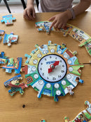 Gulvpuslespil fra Beleduc - Min Dag - 50 brikker.