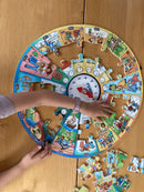 Gulvpuslespil fra Beleduc - Min Dag - 50 brikker.