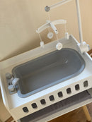 byASTRUP Dukkepuslebord - Hvid/Grå - H:55cm.