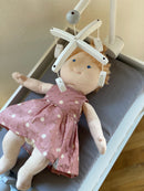 byASTRUP Dukkepuslebord - Hvid/Grå - H:55cm.