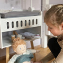 byASTRUP Dukkepuslebord - Hvid/Grå - H:55cm.