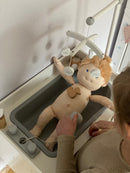 byASTRUP Dukkepuslebord - Hvid/Grå - H:55cm.