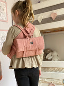 Byastrup Dukke Pusletaske - Rygsæk - Rød- Fra 3 år.