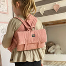 Byastrup Dukke Pusletaske - Rygsæk - Rød- Fra 3 år.