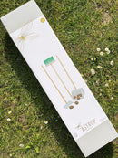 Byastrup Staldsæt til kæphest - Grå- Træ