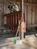 Byastrup Staldsæt til kæphest - Grå- Træ