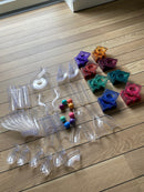 Connetix - Magnetisk Kuglebane - Pastelfarver - 106 dele.