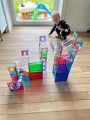 Connetix - Magnetisk Kuglebane - Pastelfarver - 106 dele.