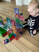 Connetix - Megapakke Magnetisk Legetøj - Pastelfarver - 202 dele.