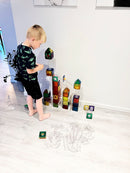 Connetix - Magnetisk Kuglebane - Regnbuefarver - 92 dele.