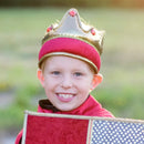 Kongekrone - Guld/rød - One Size - Fra 3-6 år - Billede 1