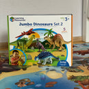 Jumbo Dyresæt: 5 stk Dinosaur - Sæt
