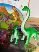 Jumbo Dyresæt: Dinosaur Mødre & Unger - 6 stk - Fra 3 år.