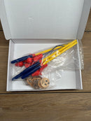 Fiskespil med ansigter og følelser.