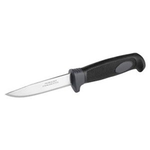 Kniv m. etui - knivblad L: 100 mm.