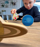 Freckled Frog - Solsystemet i træ - 12 dele - Fra 2 år.