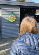 Oppustelig Dartspil m. bold i velcro fra BS - Fra 6 år. - Billede 1