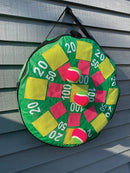 Oppustelig Dartspil m. bold i velcro fra BS - Fra 6 år. - Billede 1