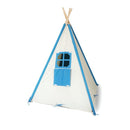 BS Toys Indianer Tipi - Blå/Hvid - Fra 3-5 år. - Billede 1