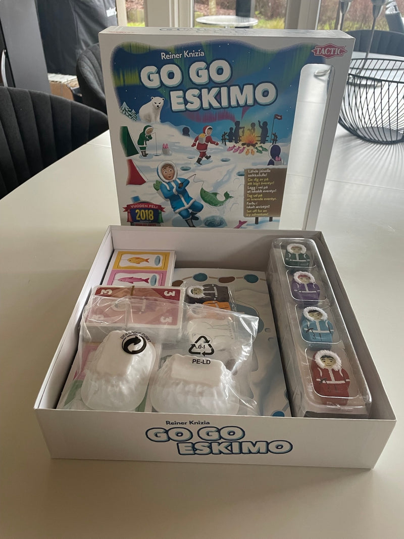 Go Go Eskimo familiespillet - Tactic - Fra 7 år.