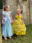 Udklædning - Belle - 5-6 år.