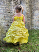 Udklædning - Belle - 5-6 år.