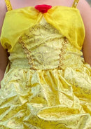 Udklædning - Belle - 5-6 år.