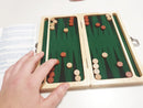 Backgammon i  træ - strategispil - GOKI - fra 7 år - Billede 1