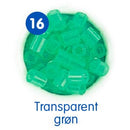 Hama Perler Midi 1000 stk Gennemsigtig Grøn (207-16)