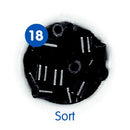 Hama Perler Midi 1000 stk Sort (207-18)