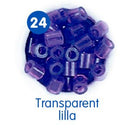 Hama Perler Midi 1000 stk Gennemsigtig Lilla (207-24)