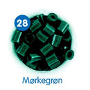 Hama Perler Midi 1000 stk Mørkegrøn (207-28)