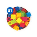 Hama Perler Midi 13000 stk Neon Mix (211-51)