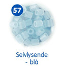 Hama Perler Midi 1000 stk Selvlysende Blå (207-57)