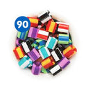 Hama Perler Midi 1000 stk Stribet Mix 90 (207-90)