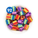 Hama Perler Midi 1000 stk Stribet Mix 92 (207-92)