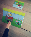 Nathan læringsspil - Topoprimo Forholdsordsspil - Fra 4 år.