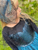 Udklædning - Heks - Str. 5-6 år.