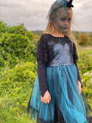 Udklædning - Heks - Str. 3-4 år.