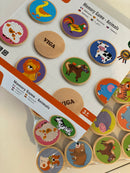 Vendespil m dyr i træ - Viga - Fra 3 år.