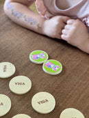 Vendespil m dyr i træ - Viga - Fra 3 år.