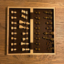 Skak spil - Deluxeudgave i træ - ALGA - fra 6 år.