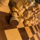 Skak spil - Deluxeudgave i træ - ALGA - fra 6 år.