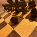 Skak spil - Deluxeudgave i træ - ALGA - fra 6 år.