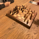Skak spil - Deluxeudgave i træ - ALGA - fra 6 år.